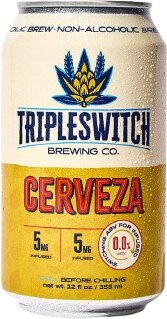 TRIPLESWITCH CERVEZA 5MG THC SINGLE 12OZ