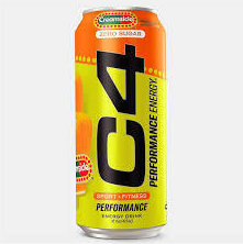 C4 Popsicle Creamsicle Zero Sugar Energy Drink