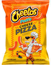 Cheetos Puffs Cheese Pizza