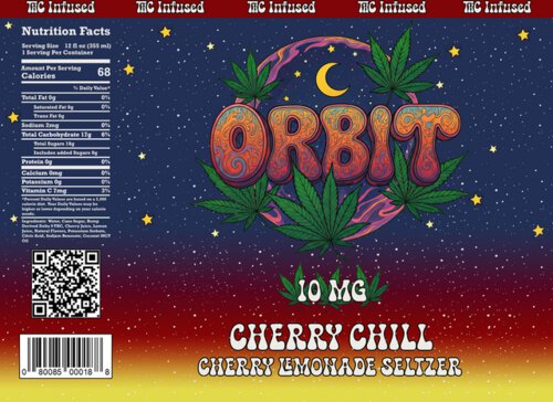 Orbit Cherry Chill 10mg Thc