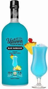 Uptown Cocktails Blue Hawaiian