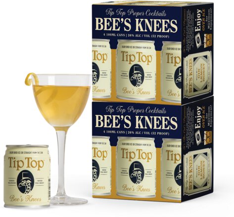 TIP TOP BEES KNEES RTD CANS