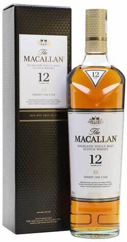 The Macallan 12yr Sherry Oak Single Malt Scotch