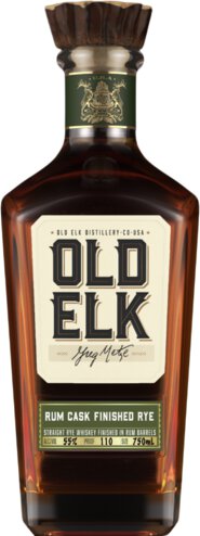 Old Elk Straight Rye Whiskey Rum Cask Finish Small Batch