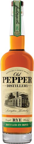 James E Pepper Old Pepper In Bond Rye