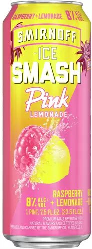 Smirnoff Ice Smash Pink Lemonade