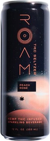 ROAM PEACH ROSE 10MG THC SINGLE