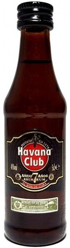 Havana Club Anejo 7 Year Cuban Rum 6 Pack 50ml