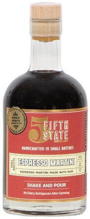 Fifth State Distillery Rum Espresso Martini