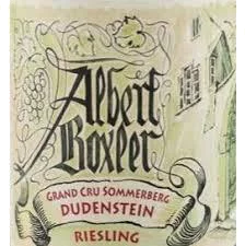 Albert Boxler Riesling Grand Cru Sommerberg Dudenstein