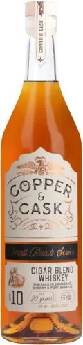 Copper & Cask Small Batch Series #010, 20-Year Canadian Hazmat Cigar Blend Whiskey