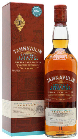 Tamnavulin Sherry Cask Speyside Single Malt Scotch Whisky