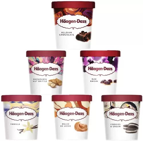 Haagen-Dazs Ice Cream Pint