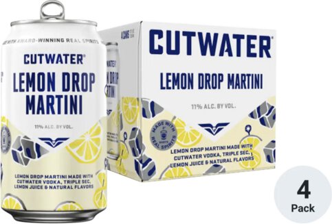 Cutwater Lemon Drop Martini Rtd