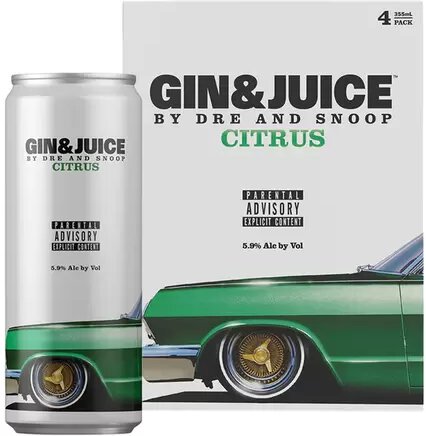 Gin & Juice Citrus By Dre And Snoop
