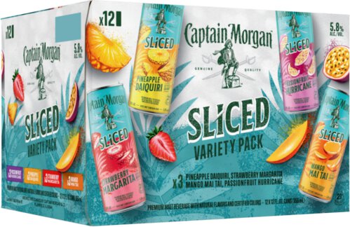 Captain Morgan Sliced Verity Captain Morgan Sliced Variety