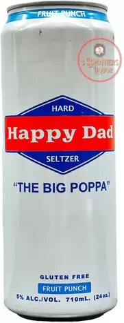Happy Dad Hard Seltzer Fruit Punch