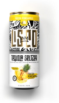 Lisco Tequila Seltzer Fresh Pineapple C