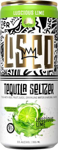 Lisco Tequila Seltzer Lucious Lime