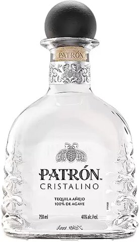 Patron Cristalino Anejo Tequila