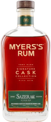 Myers's Signature Cask Collection: Sazerac Rye 18 Year Old Barrel Finsihed Rum