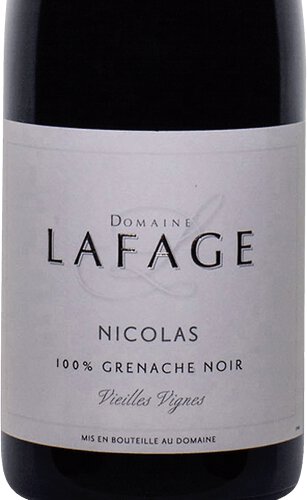 Lafage Nicolas Vieilles Vignes Cotes Catalanes