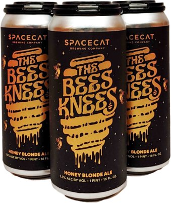 Space Cat Brewing Bees Knees Honey Blonde Ale