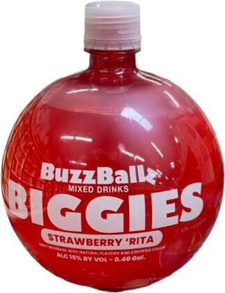 Buzzballz Mixed Drinks Biggies Strawberry Rita