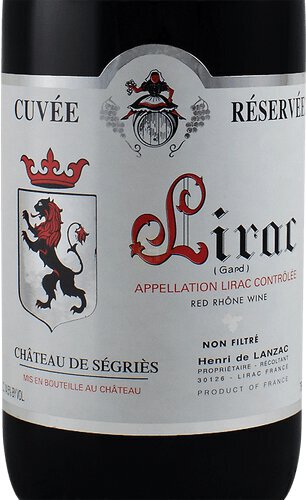 Chateau Segries Lirac Calvert - Large
