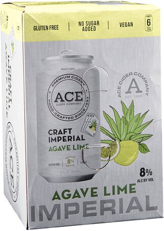 Ace Hard Cider Agave Lime Imperial Cider