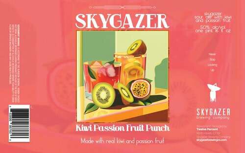 Skygazer Kiwi Passion Fruit Punch Sour Ale