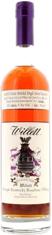 Willett Estate Bottled Single Barrel Bourbon Aged 9 Years 750ml