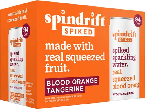 Spindrift Blood Orange Tangerine