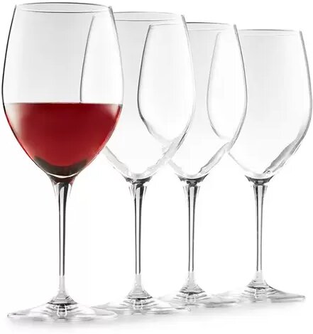 Red Wine Glass Food Network | 4-pack
