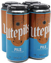 Utepils Pils Czech Style Pilnsner