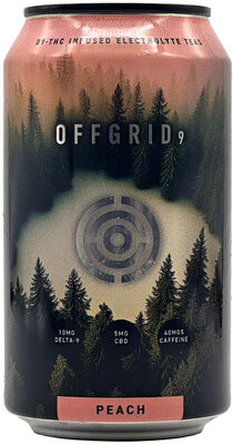 Off Grid Peach Tea 10mg Thc