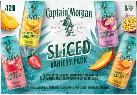 Captain Morgan Sliced Variety Pack