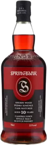 Springbank 10 Year Old Sherry PX Cask Campbeltown Single Malt