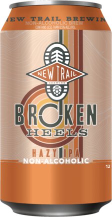 New Trail Broken Heels Non-Alcoholic Hazy IPA