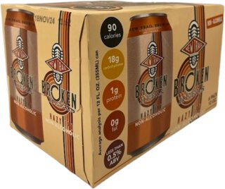 New Trail Broken Heels Non-Alcoholic Hazy IPA