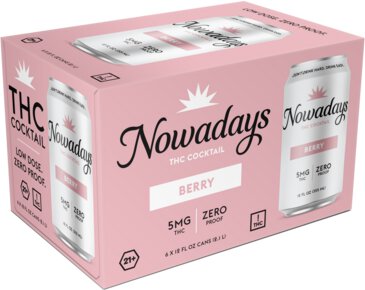 Nowadays Berry 5mg THC Cocktail