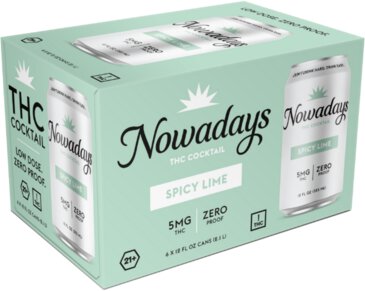 Nowadays Spicy Lime 5mg THC Cocktail