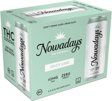 Nowadays Spicy Lime 10mg THC Cocktail