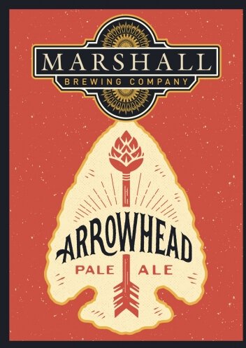 Marshall Arrowhead Pale Ale Cans