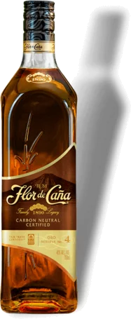 Flor De Cana 4 Year Oro Anejo Gold Rum