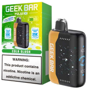 Geek Bar Pulse X 25k Cola Slush - D&D Smoke & Spirits, Arlington Heights, IL Geek Bar Pulse X 25k Cola Slush - D&D Smoke & Spirits, Arlington Heights, IL