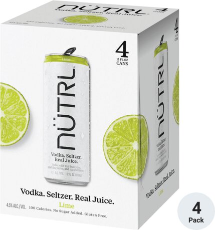 NUTRL Lime Vodka Seltzer