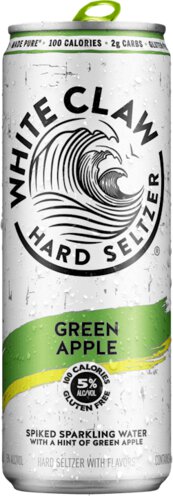 White Claw Hard Seltzer Green Apple