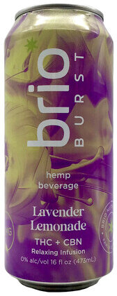 Brio Lavender Lemonade 10mg THC