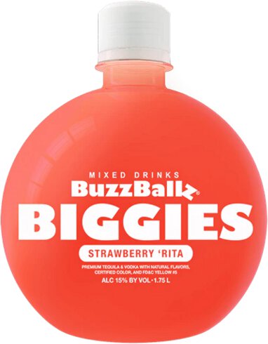 Buzz Ball Biggies Strawberry Rita 1.5L